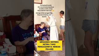 momen sedih ketika TKW berpamitan pulang ke Indonesia ‼️ sedih nangis tkw obatirinduku [upl. by Glanti281]