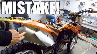 I BOUGHT THE WORST KTM 350 I COULD FIND BAD IDEA [upl. by Aiclef450]