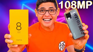 CHEGOU AQUI Realme 8 PRO com sua CÂMERA de 108MP Unboxing e Impressões [upl. by Ahserkal383]