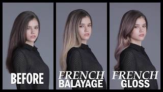 French Balayage  Gloss TUTORIAL  Lavendar Milkshake [upl. by Icaj894]