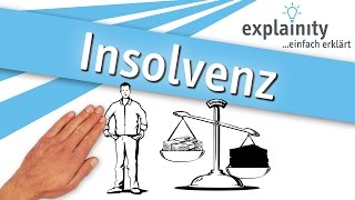 Insolvenz einfach erklärt explainity® Erklärvideo [upl. by Casimire687]