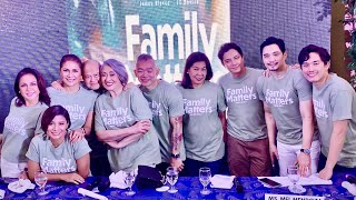 FULL VIDEO ‘FAMILY MATTERS’ Grand Mediacon with The CAST of The Family DRAMA Movie of MMFF 2022 [upl. by Reinald]