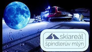 Night skiing  Špindlerův Mlýn Czech Rep [upl. by Enilraep]