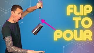 Impressive Flip to Pour flair bartending move  3minsThurs s10e5 [upl. by Durston]