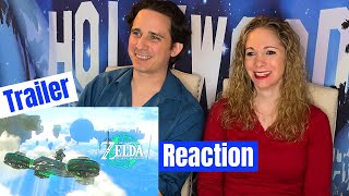 Legend of Zelda Tears of the Kingdom Trailer Reaction [upl. by Leaj]