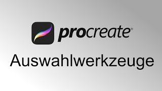 Procreate Tutorial  Auswahlwerkzeuge [upl. by Georgianne]