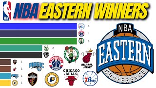 EASTERN CONFERENCE WINNERS  NBA  1971 – 2023 SPORTS IN DATA nba nbasuperstars nbasuperstar [upl. by Dreda]