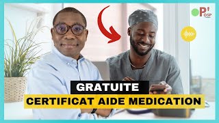 🇺🇸Formation Gratuite aux USA et obtenir le certificat DAIDE MEDICATION OSP [upl. by Cummins]