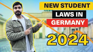 GOOD NEWS 4 New Laws for Students in Germany 2024 English Subtitles Given [upl. by Quintus235]