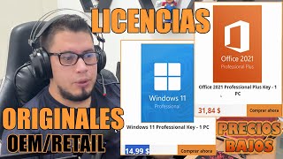 Como Activar Windows 11 PRO y Office con Licencias Originales OEM o RETAIL BARATAS  EXPLICACIÓN [upl. by Elvera]