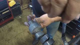 switching camshafts on a 360 MOPAR and easy centerline method of degreeing [upl. by Nwadahs]