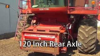 Case IH 2388 Engine NEW AFX rotor Bin extension Combine Sold on ELS [upl. by Atsirtal456]