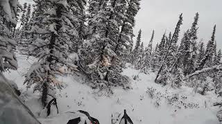 Alaska breaking trail after first 12” snow storm [upl. by Harol477]