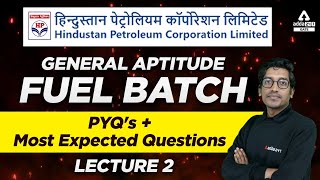 HPCL Exam Preparation  HPCL General Aptitude  PYQs  Most Expected Questions 2  By Sateesh Sir [upl. by Thirion]