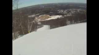 ❄❄❄ Camelback Mountain Skiing Cliffhanger at 706mph [upl. by Agata845]