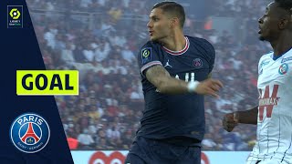 Goal Mauro ICARDI 3  PSG PARIS SAINTGERMAIN  RC STRASBOURG ALSACE 42 2122 [upl. by Flin]