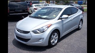 SOLD 2013 Hyundai Elantra GLS Walkaround Start up Tour and Overview [upl. by Sudnak]