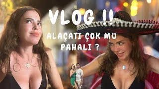 VLOG  Alaçatı çok mu pahalı  merveakaydın alaçatı tatil [upl. by Oicnedif192]