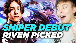 LS  SNIPER PICKS RIVEN ON LCS DEBUT amp JOJOPYUN C9 DEBUT  100T vs TL amp C9 vs NRG [upl. by Acinoryt328]