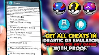 Add Cheat Codes in Drastic DS 2024 [upl. by Ginny]