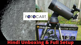 Celestron NexStar 127 SLT Computerized MaksutovCassegrain Telescope for Deepsky galaxies Saturn [upl. by Gnah]