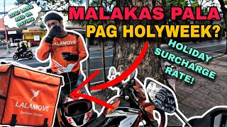 LALAMOVE KAMUSTA ANG BYAHE PAG HOLYWEEKHOLIDAY SURCHARGELALAMOVE BOOKINGSHEEPVLOGS [upl. by Eduard]