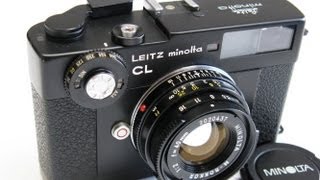 Leitz Minolta CL  MROKKOR 40mm F2 [upl. by Illac964]