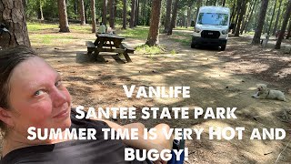 visiting Santee state Park  vanlife [upl. by Ynattirb]