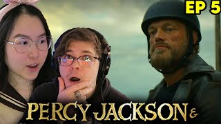 WHO IS THIS Percy Jackson and the Olympians  Season 1 Episode 5 First Time Reaction [upl. by Reppep]