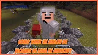 COMO OBTENER UN MILLON DE BLOQUES DE LANA EN MINECRAFT MINECRAFT SIN MODS 18 [upl. by Thirzia]