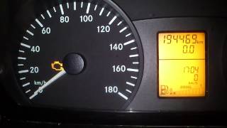 Kasowanie Inspekcji Mercedes Sprinter 906 Oil Service Indicator Light Reset Mercedes Sprinter 906 [upl. by Lisk]