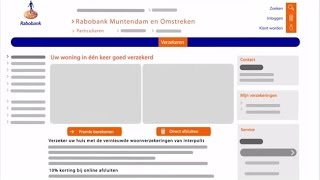 Woonverzekeringen online regelen via Rabo Internetbankieren [upl. by Feltie]