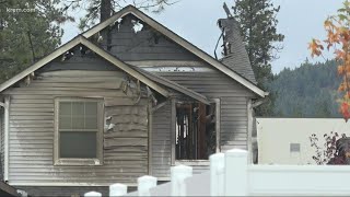 Gas leak leads to massive Rathdrum house fire [upl. by Celestina]