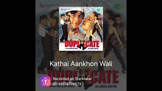 Katthai Aankhon Wali Ek LadkiKumar SanuMovie Duplicate Cover By Rahul [upl. by Nesyla813]