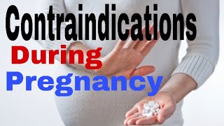 Drugs contraindicated during pregnancy and their side effects MisMedicine [upl. by Erdnaxela]