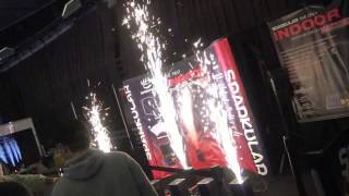 Sparktacular Distribution Indoor Sparklers at NAMM 2017 Namm Video 10 [upl. by Anegue]