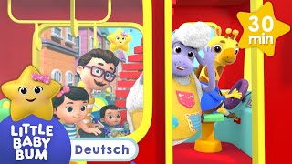 Die Räder am Bus  Kinderlieder  Little Baby Bum Deutsch  Cartoons für Kinder [upl. by Norrehc713]