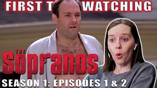 THE SOPRANOS  Season 1  Episodes 1 amp 2  First Time Watching  TV Reaction [upl. by Sivia]