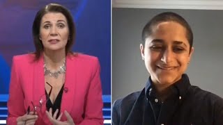 Lefties losing it Talk TV host refuses to ‘pander’ to nonbinary guest’s pronouns [upl. by Slifka741]