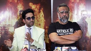 Article 15  Press Conference  Ayushmann Khurrana And Anubhav Sinha [upl. by Annuahs]