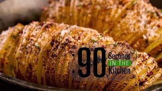 90 Second Hasselback Potato [upl. by Haerb904]