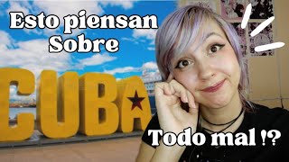 Reaccionando a lo que piensan en el MUNDO sobre los CUBANOS 🇨🇺 CLICHÉS Y estereotipos sobre cuba [upl. by Scrivings411]