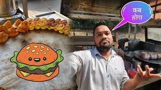 Chaat Ki Tarah Burger 🍔 Bhi Pack Hone Lage  ये काम नही हो पाया  Rakeshs Life [upl. by Acinelav]