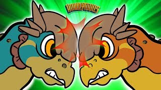 Pachycephalosaurus Song  Dinosaur Songs from Dinostory by Howdytoons S2E5 [upl. by Naujek]