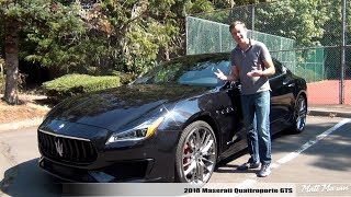 Review 2018 Maserati Quattroporte GTS [upl. by Eunice666]