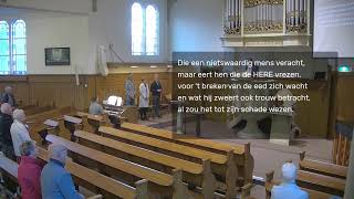 Welkom bij onze online kerkdienst  1630 MIDDAGDIENST  DS MH OOSTERHUIS UIT WEZEP [upl. by Etterb]