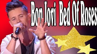 Matthias Nebel Singing Bon Jovi Bed Of Roses  The Voice of Germany 2019  Blind Audition [upl. by Greabe945]