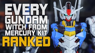 TOP 20  Best Gundam The Witch From Mercury Kits Ranked [upl. by Ozkum]