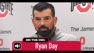 Ohio States Ryan Day on Big Ten improvements getting ready for Iowa test [upl. by Derr616]