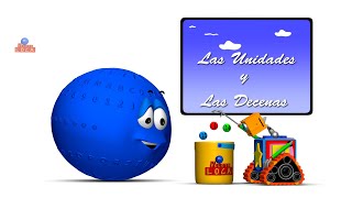 Unidades Y Decenas Para Niños de Primer Grado  Contamos Los Números Del 1 Al 30  La Pelota Loca [upl. by Ennayelsel]